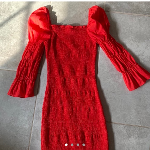 nordstrom red dress - Picture 3 of 5